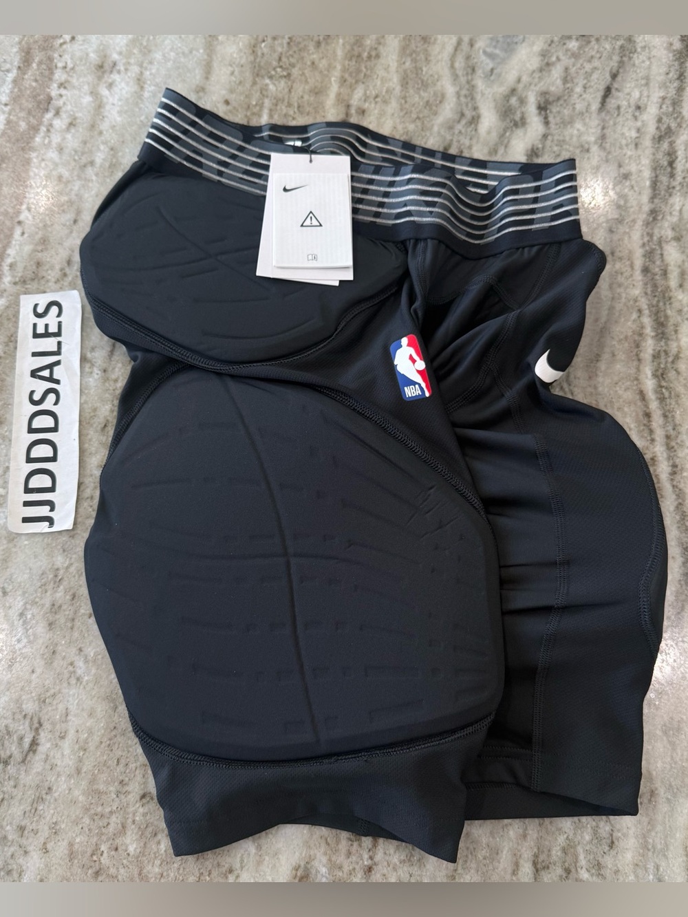 Nike Pro Hyperstrong NBA Padded Compression Shorts Black 881966-010 Men’s Sz L-T